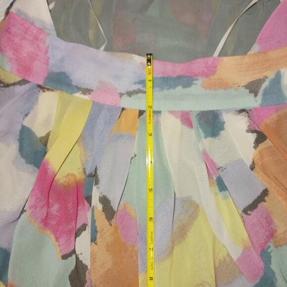 RACHEL Rachel Roy Pink Orange Halter Sundress - Picture 8 of 15